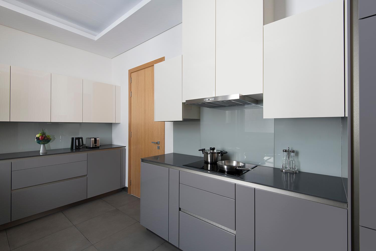 Banyan Tree Doha At La Cigale Mushaireb Quarto foto A modern kitchen
